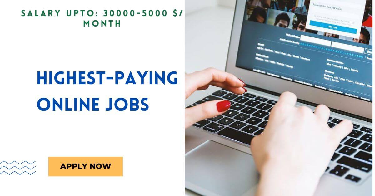 Highest-Paying Online Jobs
