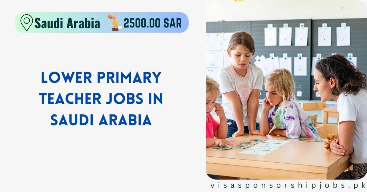 Lower Primary Teacher Jobs in Saudi Arabia
