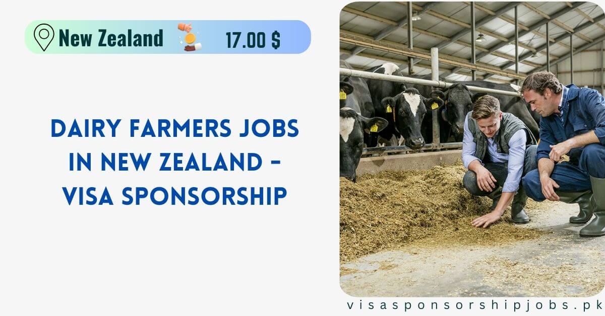 Dairy Farmers Jobs in New Zealand With Visa Sponsorship