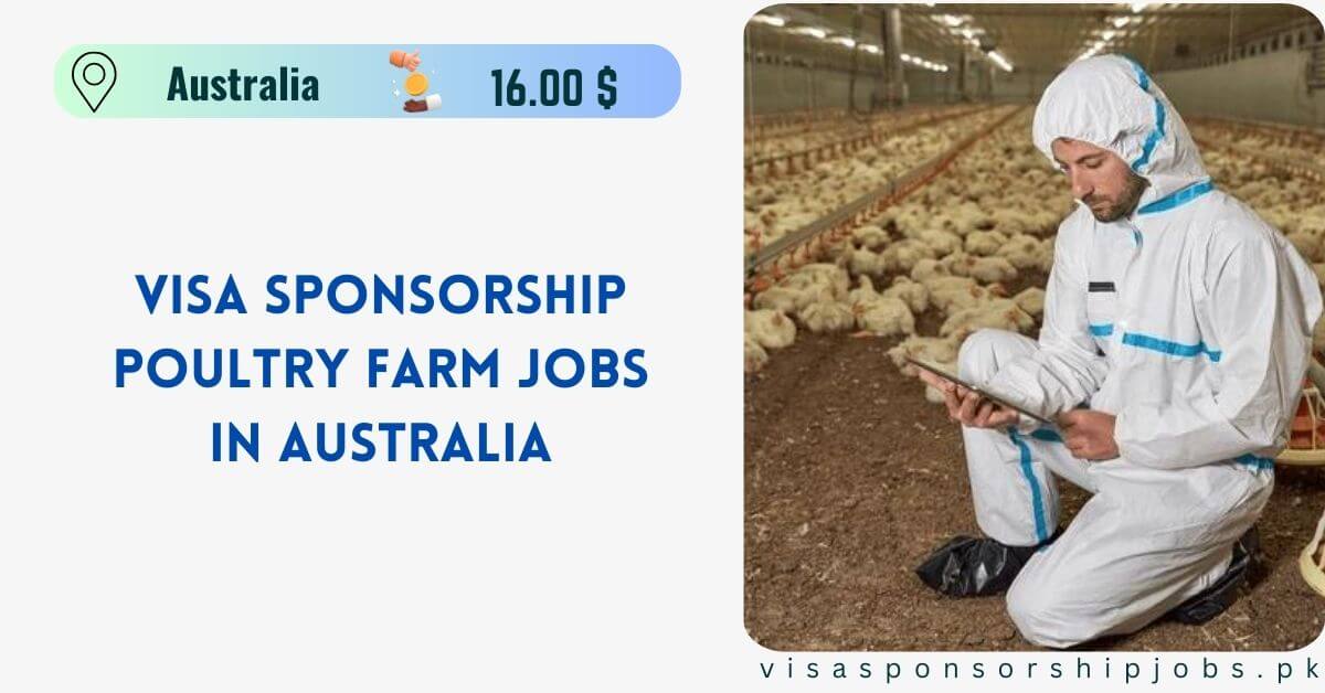 Visa Sponsorship Poultry Farm Jobs in Australia