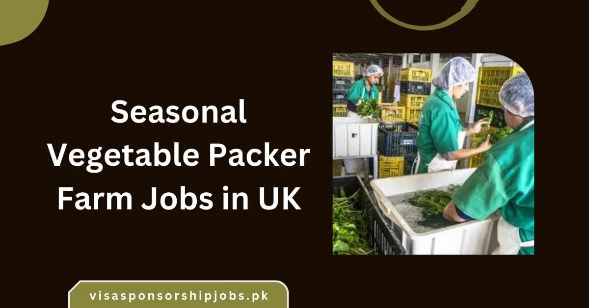 Seasonal Vegetable Packer Farm Jobs in UK