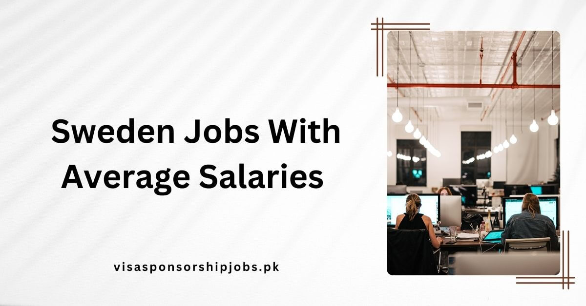 Sweden Jobs With Average Salaries