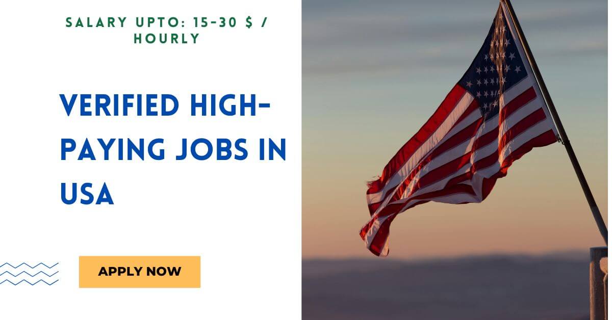 Verified High-Paying Jobs in USA
