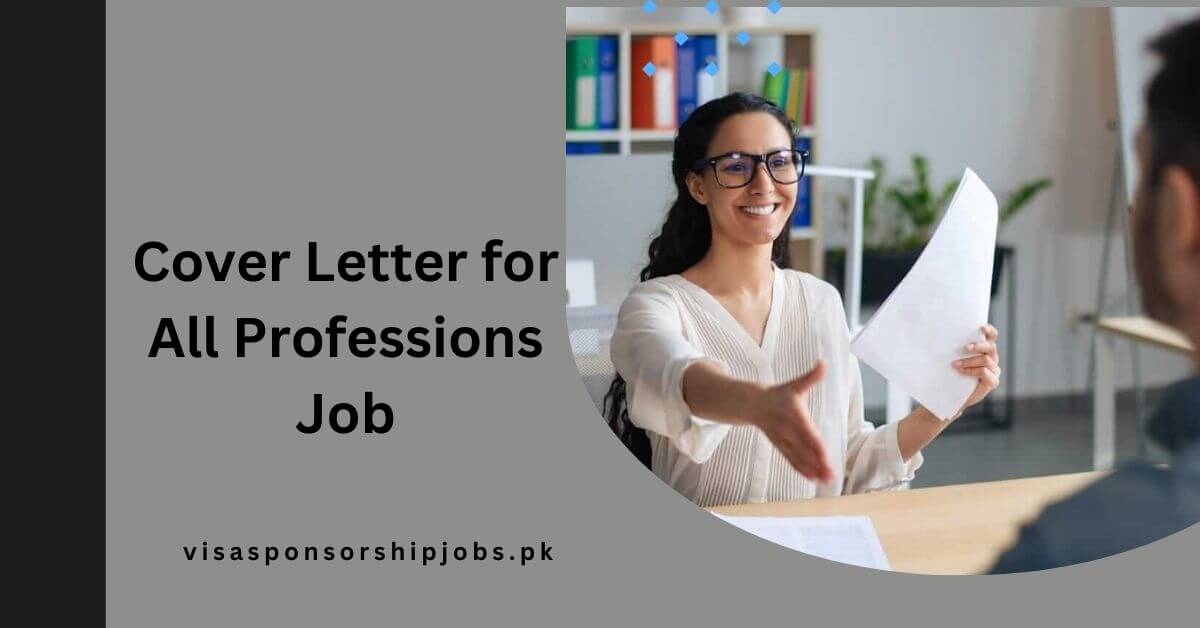 Cover Letter for All Professions Job