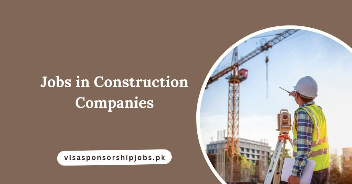 Jobs in Construction Companies