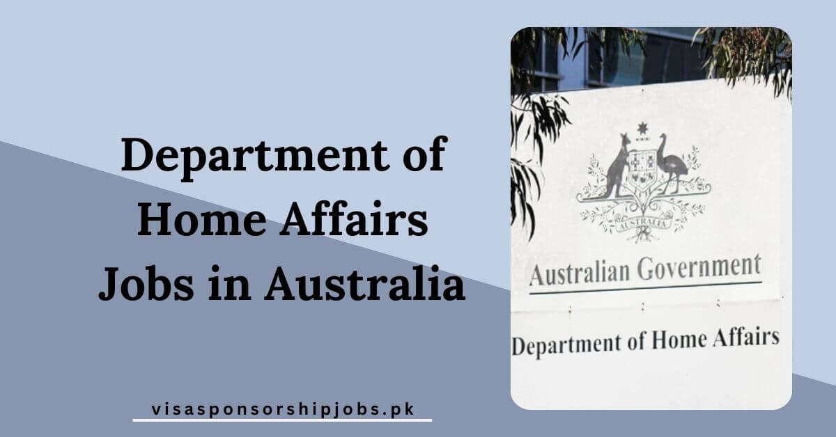 Department of Home Affairs Jobs in Australia