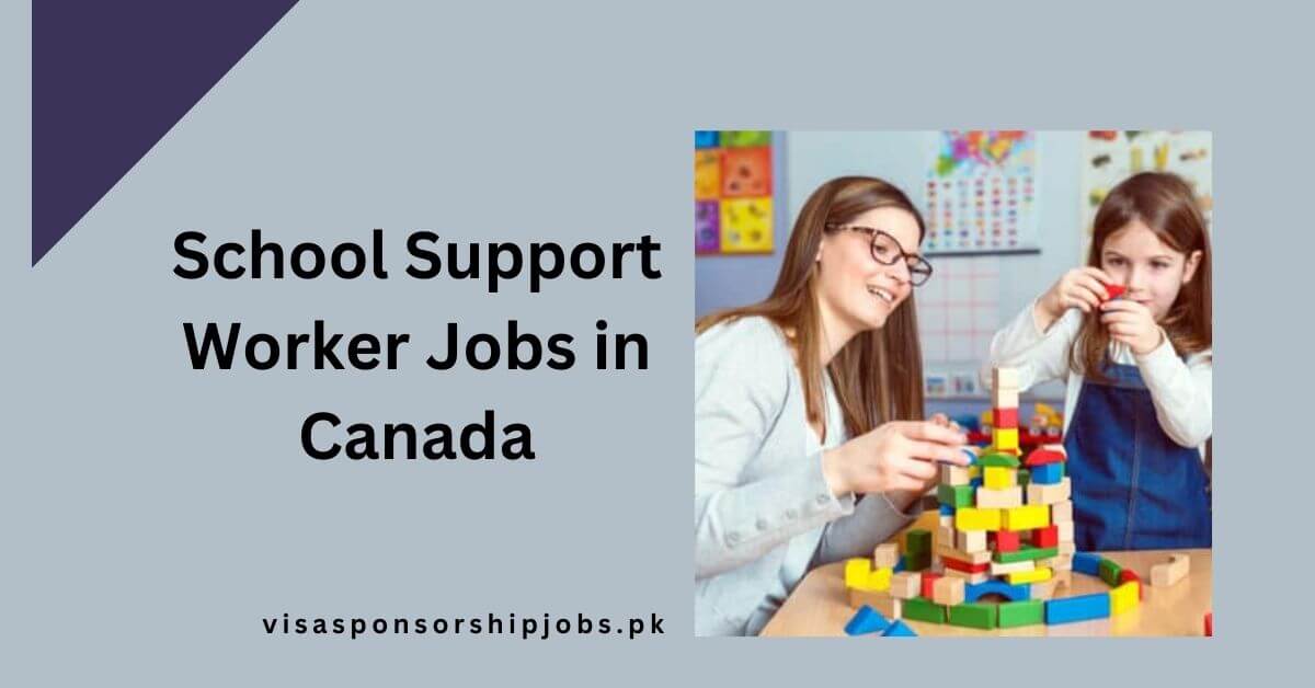 School Support Worker Jobs in Canada