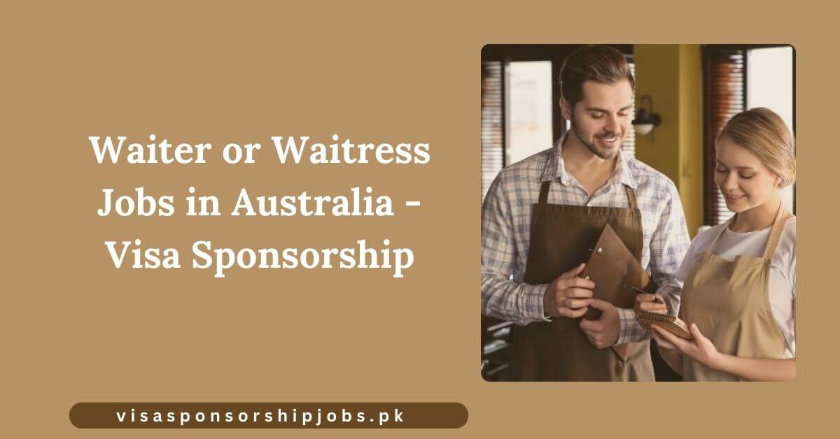 Waiter or Waitress Jobs in Australia