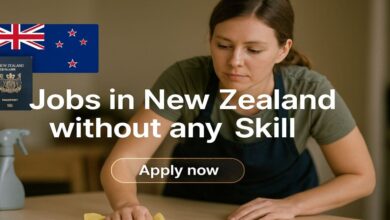 Jobs in New Zealand without any Skill