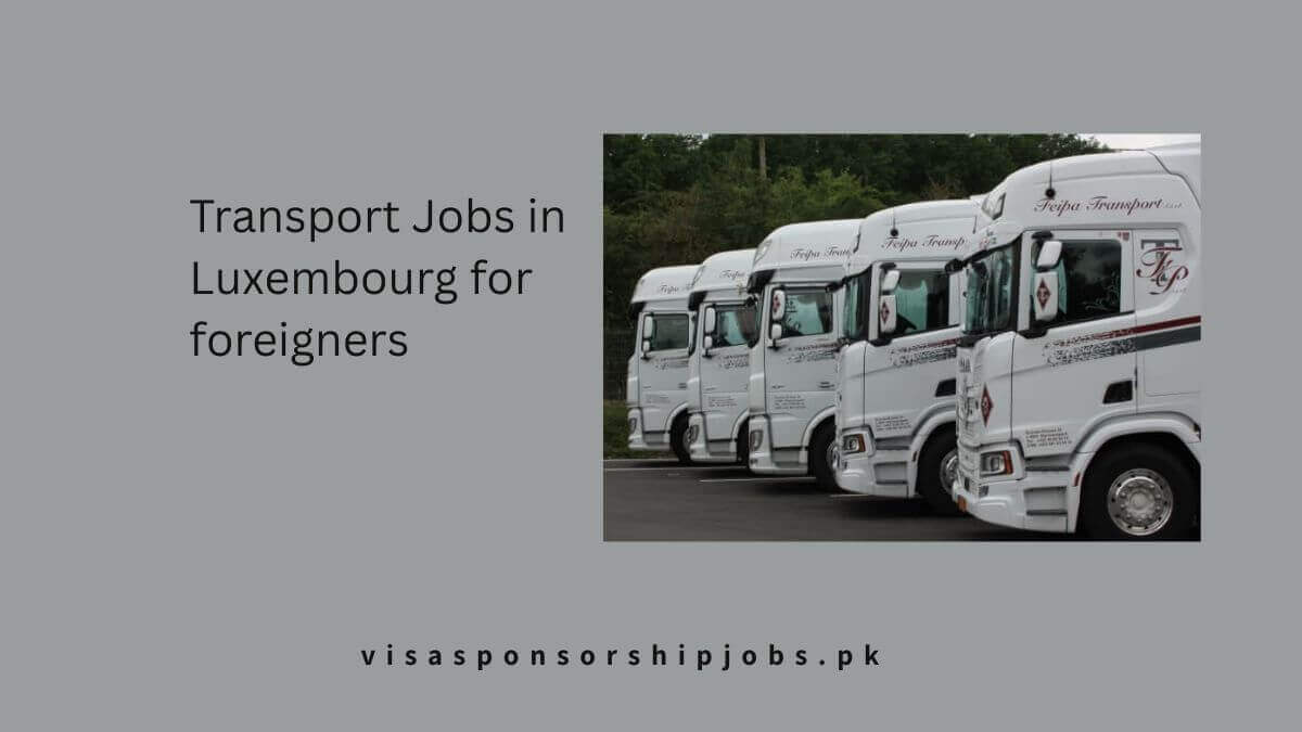 Transport Jobs in Luxembourg for foreigners