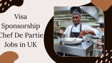 Visa Sponsorship Chef De Partie Jobs in UK