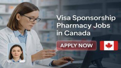 Visa Sponsorship Pharmacy Jobs in Canada
