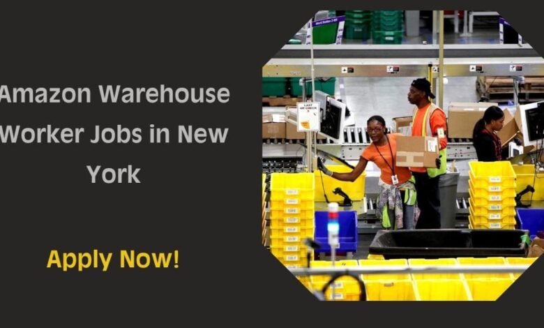 Amazon Warehouse Worker Jobs in New York