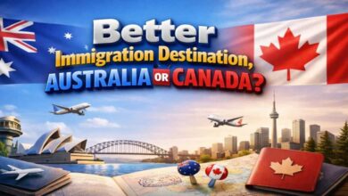 Better Immigration Destination Australia or Canada