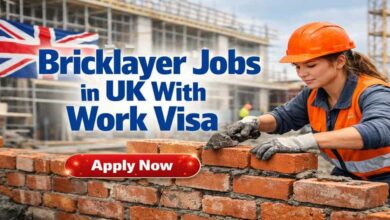 Bricklayer Jobs in UK With Work Visa