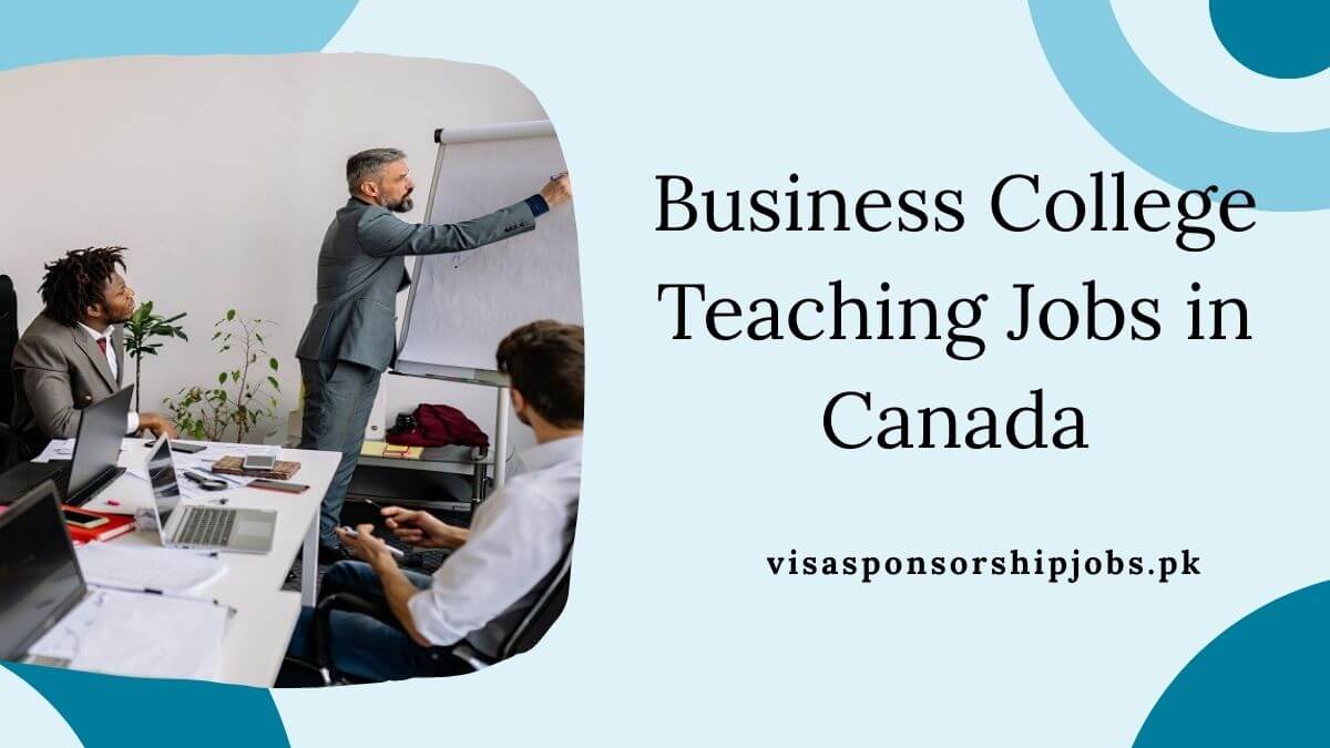 Business College Teaching Jobs in Canada