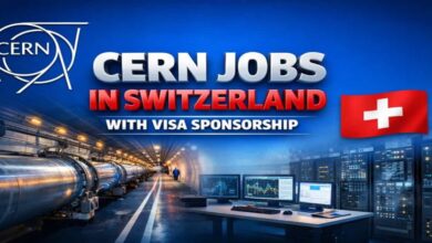 CERN Jobs in Switzerland with Visa Sponsorship