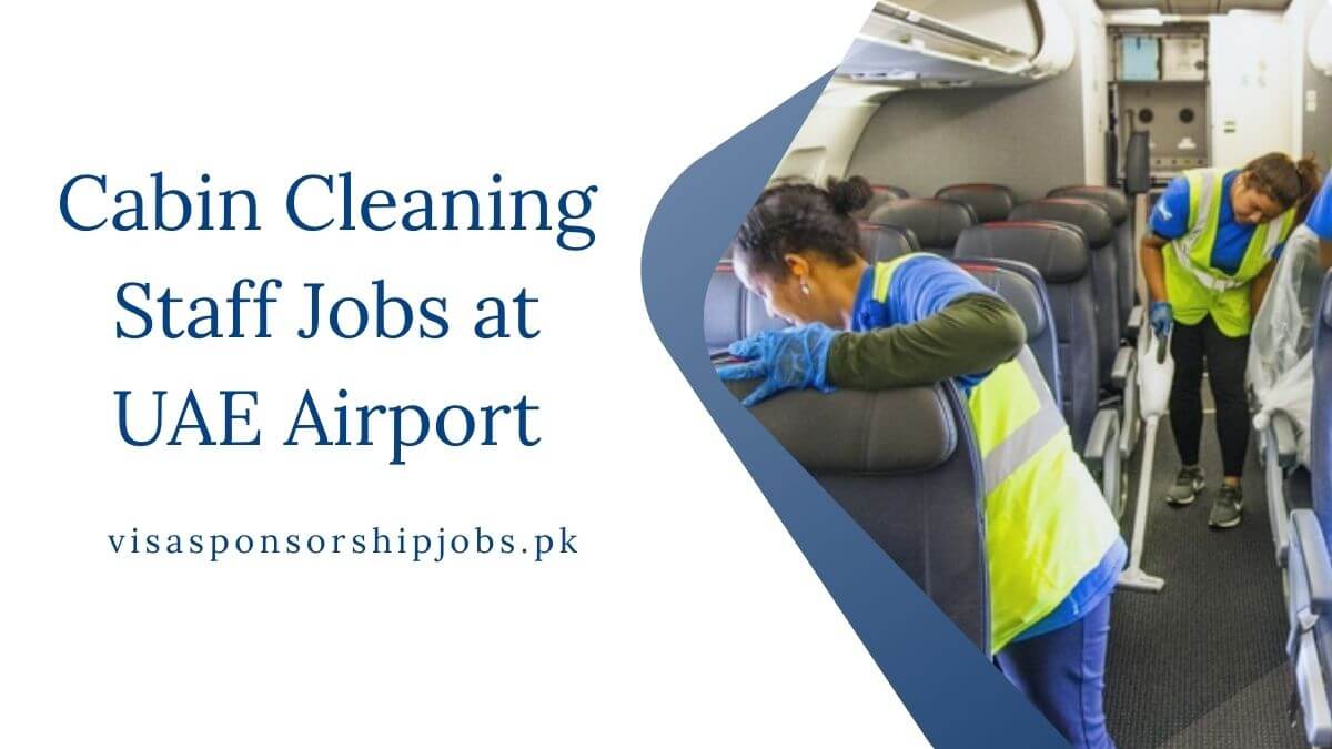 Cabin Cleaning Staff Jobs at UAE Airport