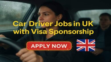 Car Driver Jobs in UK with Visa Sponsorship