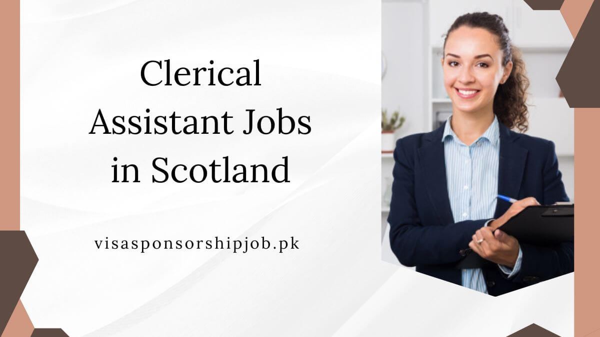 Clerical Assistant Jobs in Scotland