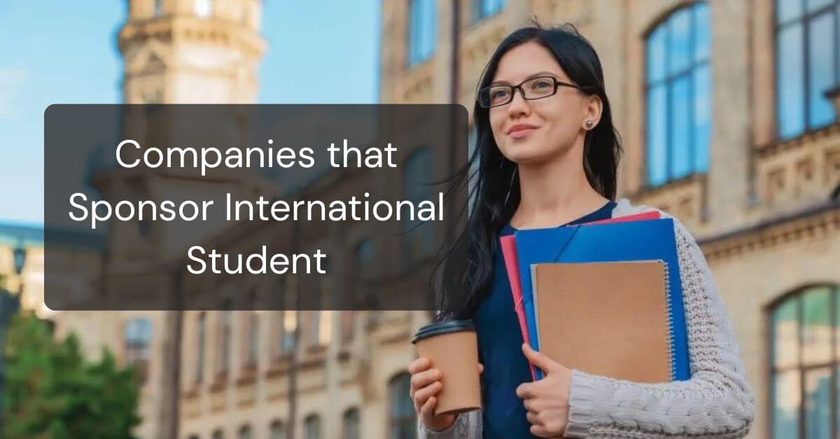 Companies that Sponsor International Student