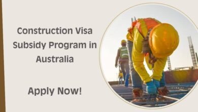 Construction Visa Subsidy Program in Australia
