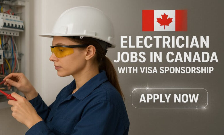 Electrician Jobs in Canada With Visa Sponsorship