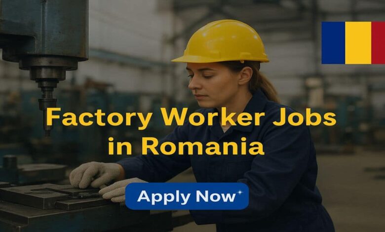 Factory Worker Jobs in Romania