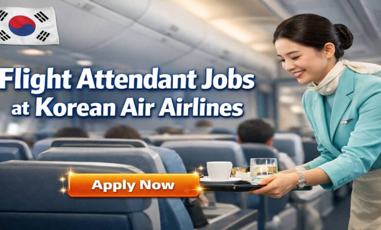 Flight Attendant Jobs at Korean Air Airlines