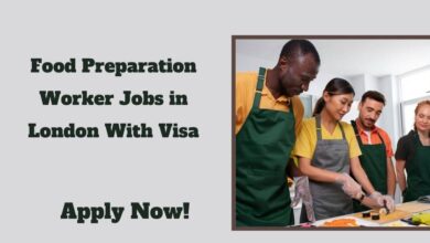 Food Preparation Worker Jobs in London With Visa
