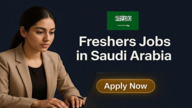 Freshers Jobs in Saudi Arabia