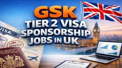 GSK Tier 2 Visa Sponsorship Jobs in UK