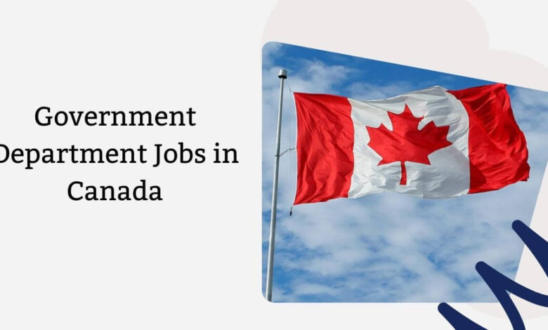 Government Department Jobs in Canada