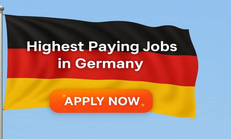Highest Paying Jobs in Germany
