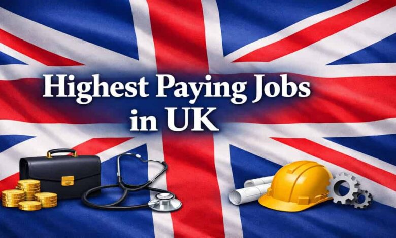 Highest Paying Jobs in UK