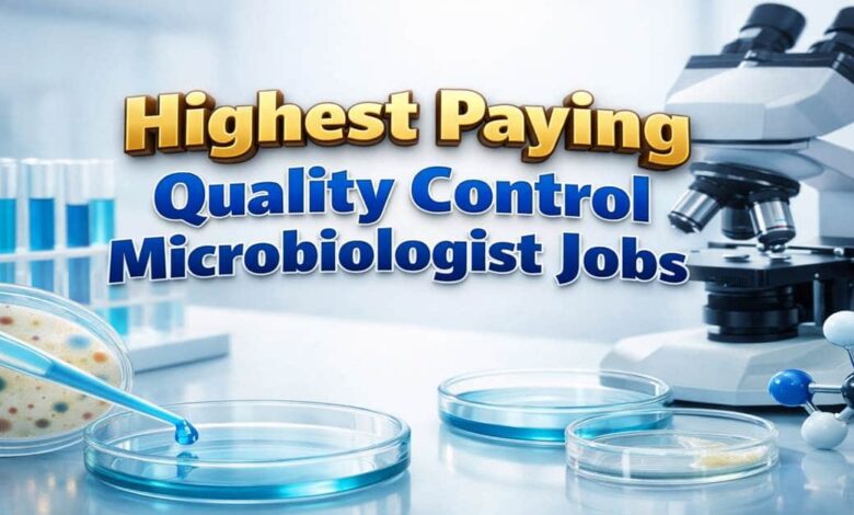 Highest Paying Quality Control Microbiologist Jobs