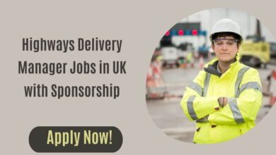 Highways Delivery Manager Jobs in UK with Sponsorship