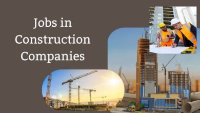 Jobs in Construction Companies