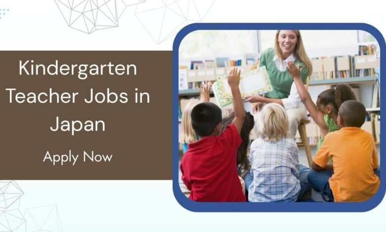 Kindergarten Teacher Jobs in Japan