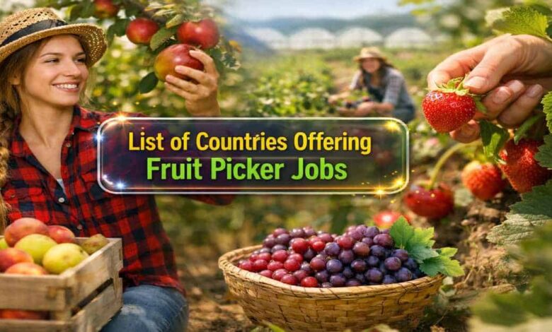 List of Countries Offering Fruit Picker Jobs