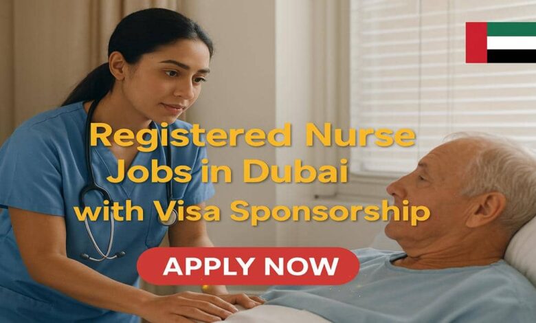 Registered Nurse Jobs in Dubai with Visa Sponsorship