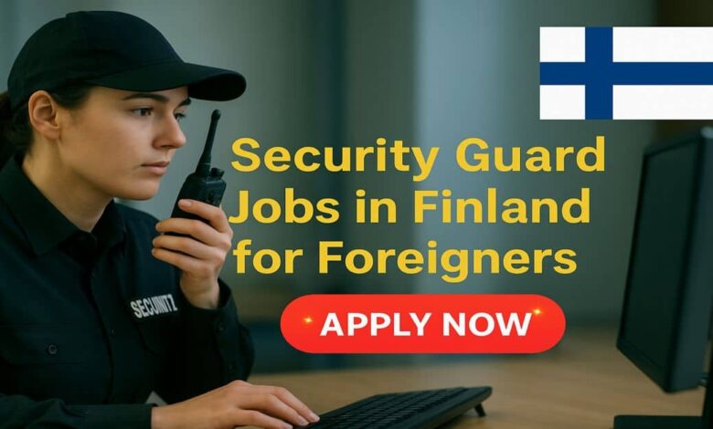 Security Guard Jobs in Finland for Foreigners
