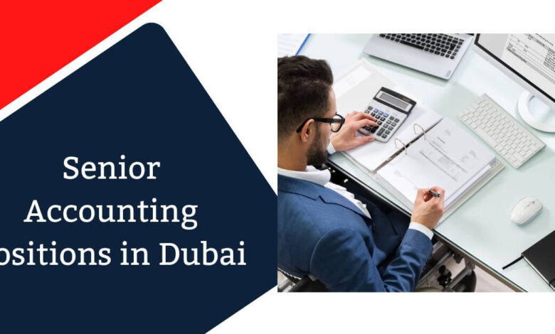 Senior Accounting Positions in Dubai