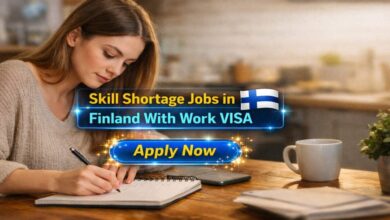 Skill Shortage Jobs in Finland With Work VISA