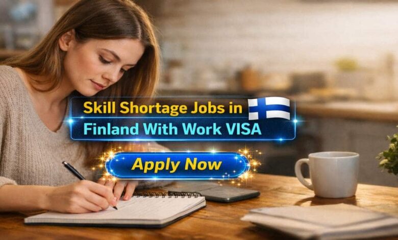 Skill Shortage Jobs in Finland With Work VISA