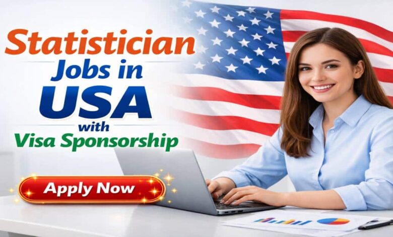 Statistician Jobs in USA with Visa Sponsorship