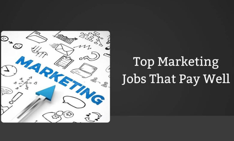 Top Marketing Jobs That Pay Well