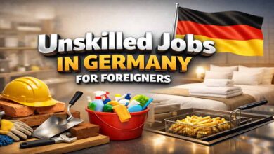 Unskilled Jobs in Germany for Foreigners