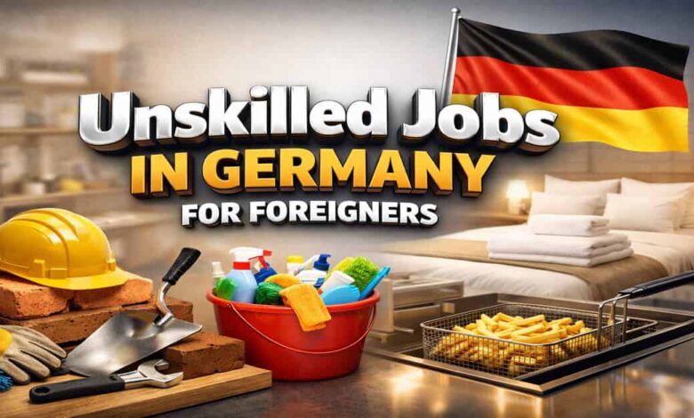 Unskilled Jobs in Germany for Foreigners
