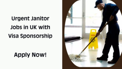 Urgent Janitor Jobs in UK with Visa Sponsorship